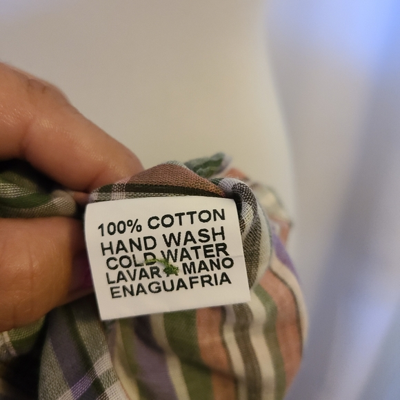 Steezyer plaid button down short sleeved top New - Picture 6 of 8